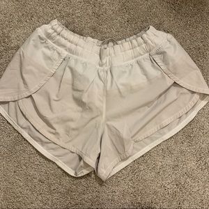 Lululemon Cream Shorts